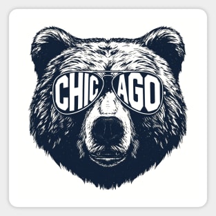 Retro Chicago Bears M5169 Magnet